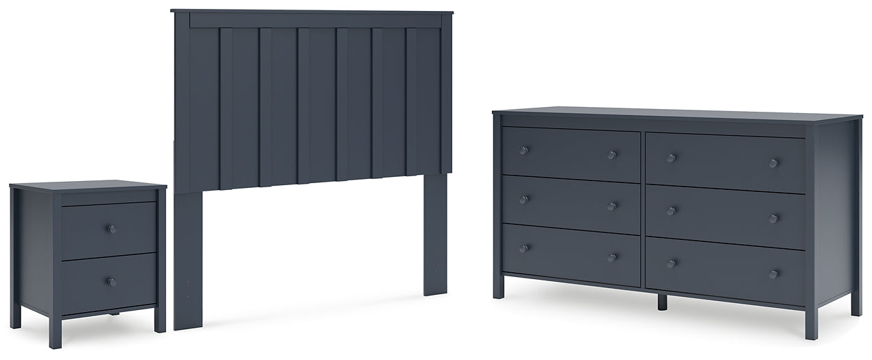 Simmenfort Full Panel Headboard with Dresser and Nightstand Signature Design by Ashley®