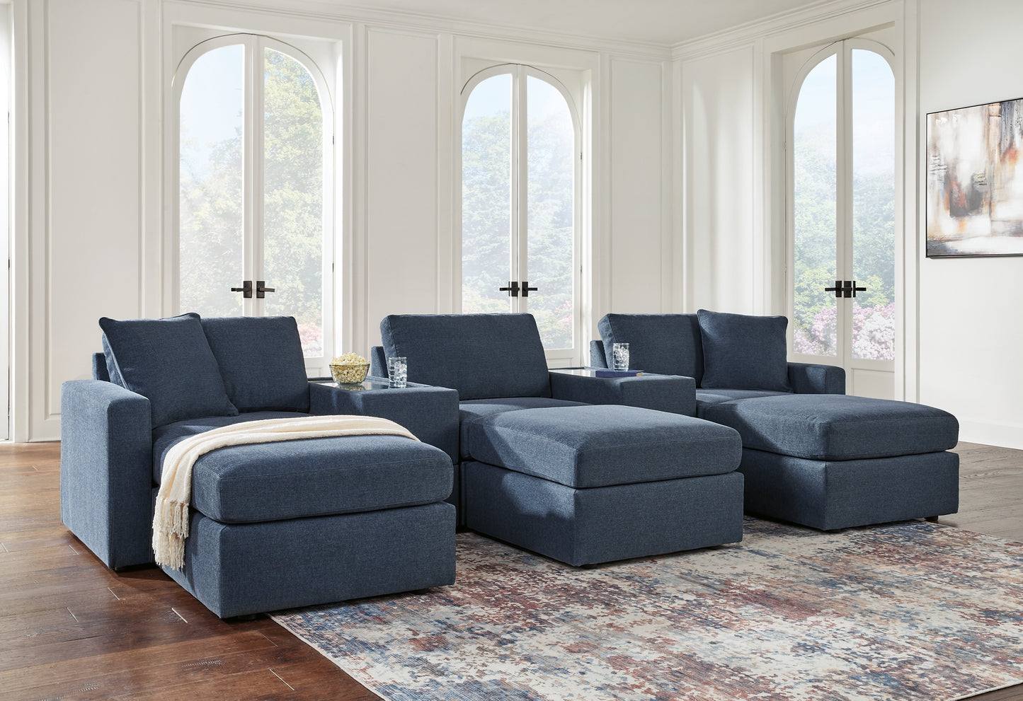 Modmax 5-Piece Sectional with Ottoman Signature Design by Ashley®