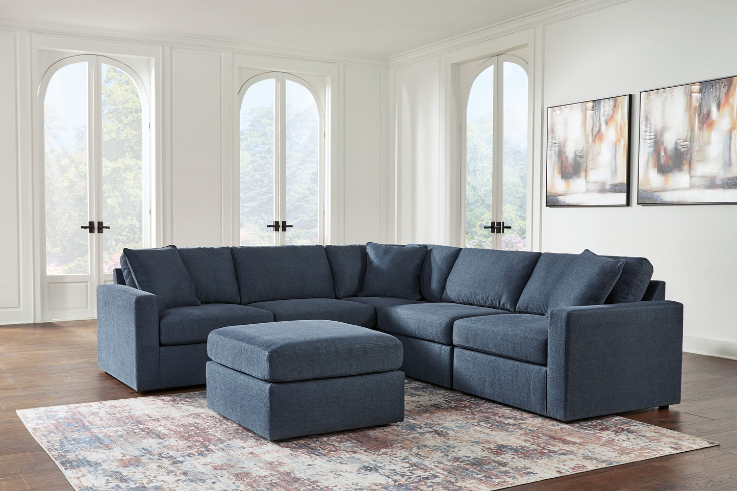 Modmax 5-Piece Sectional with Ottoman Signature Design by Ashley®