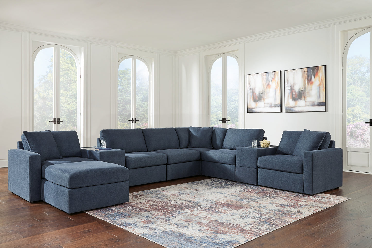 Modmax 8-Piece Sectional with Ottoman Signature Design by Ashley®