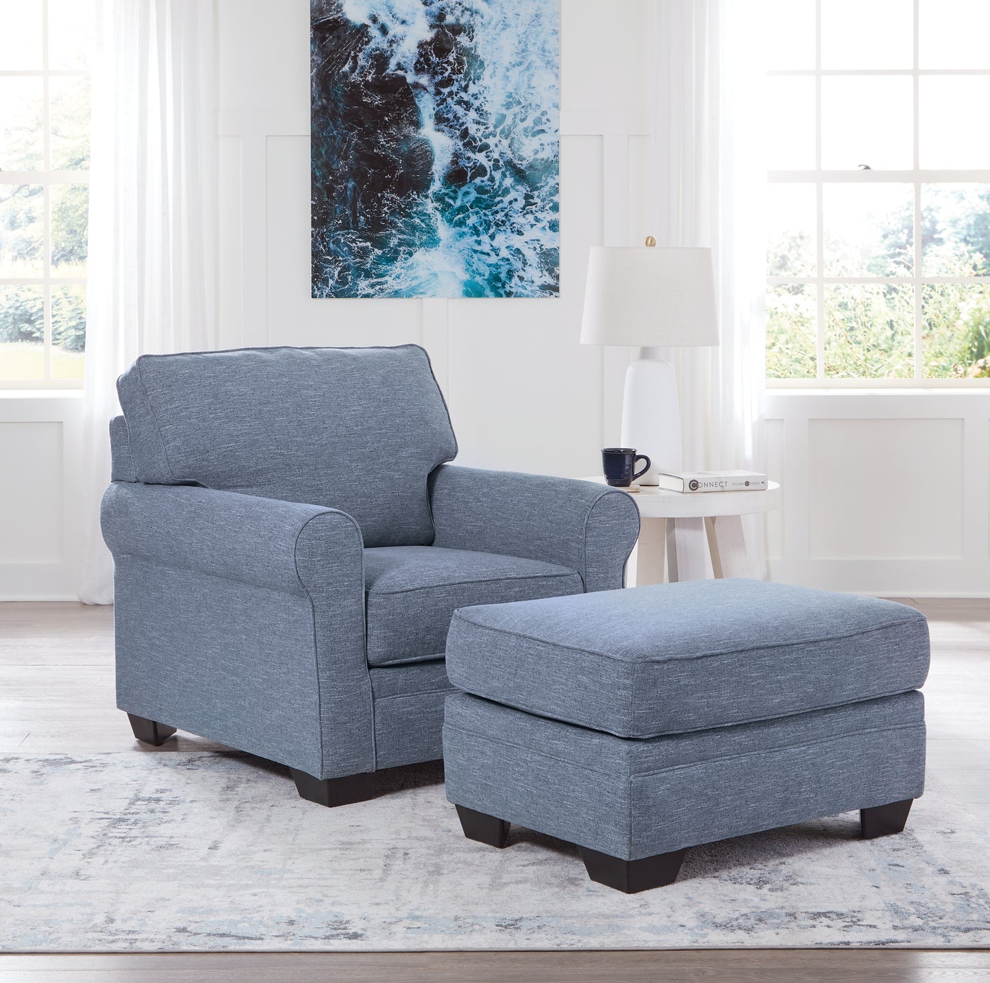 Carissa Manor Chair and Ottoman Benchcraft®