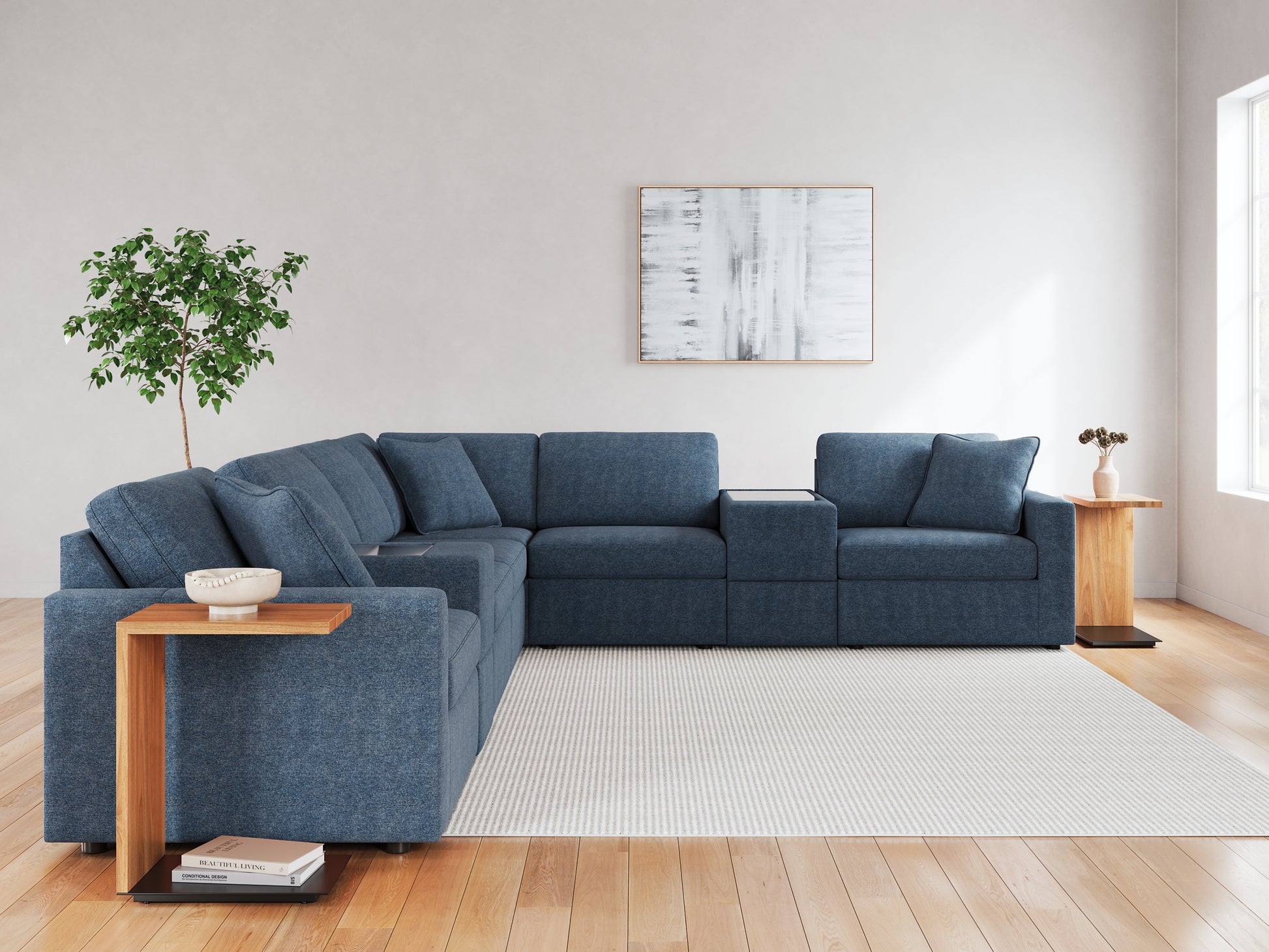 Modmax 8-Piece Sectional with Ottoman Signature Design by Ashley®