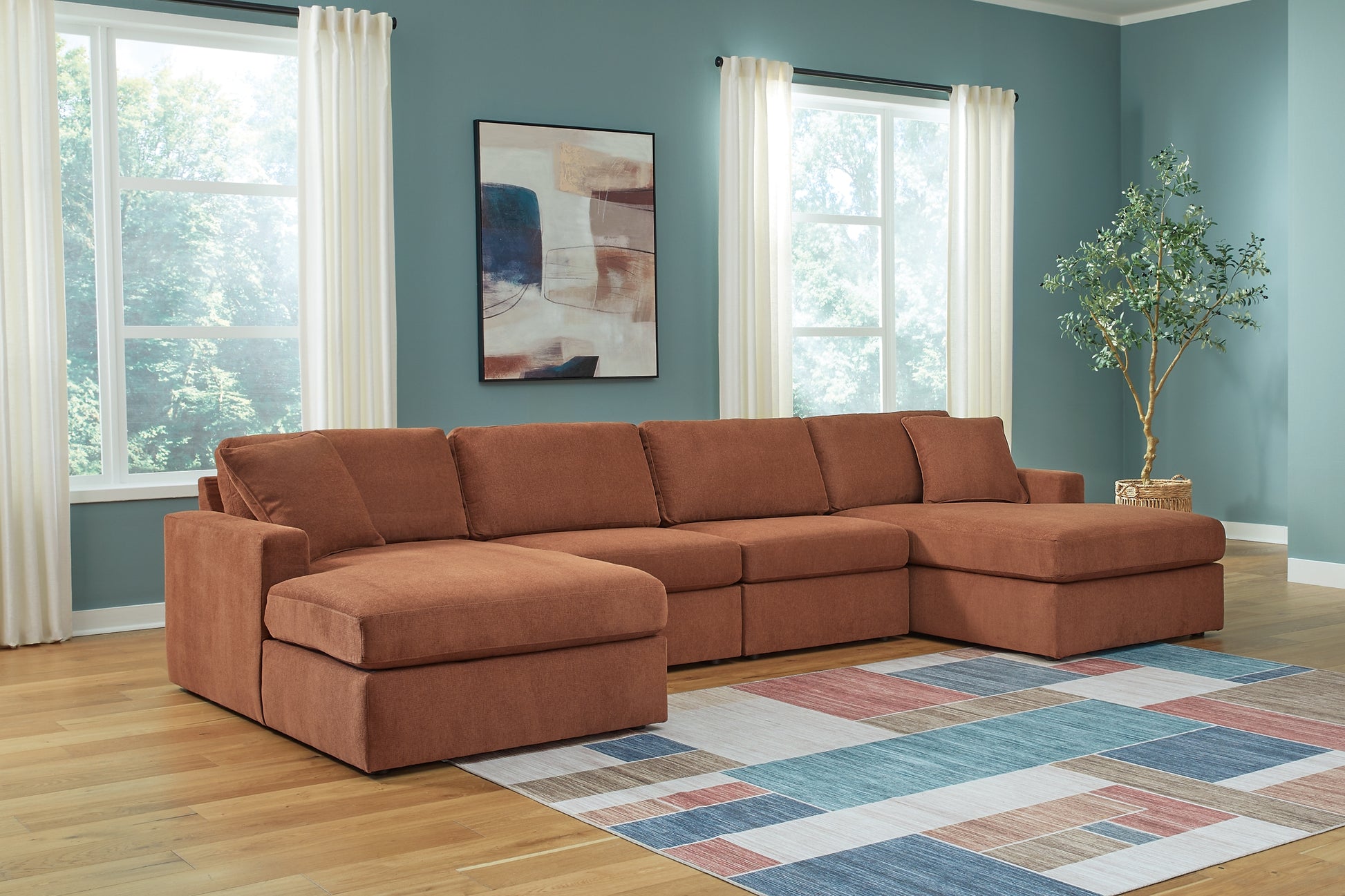 Modmax 4-Piece Double Chaise Sectional Signature Design by Ashley®