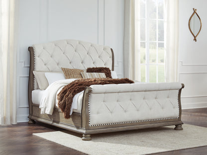 Ardenfield  Upholstered Sleigh Bed Signature Design by Ashley®