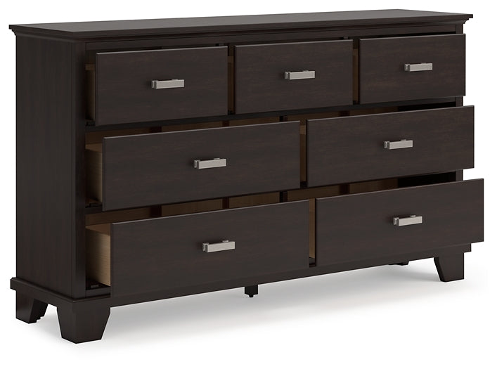 Covetown Twin Panel Bed with Dresser and 2 Nightstands Signature Design by Ashley®