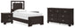 Covetown Twin Panel Bed with Dresser and 2 Nightstands Signature Design by Ashley®