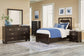 Covetown Twin Panel Bed with Mirrored Dresser, Chest and Nightstand Signature Design by Ashley®