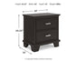 Covetown Twin Panel Bed with Mirrored Dresser, Chest and Nightstand Signature Design by Ashley®