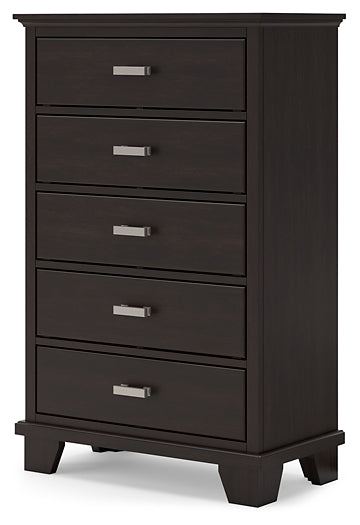 Covetown Full Panel Bed with Mirrored Dresser and Chest Signature Design by Ashley®