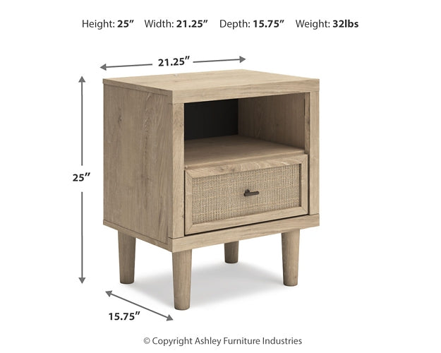 Cielden King Panel Headboard with 2 Nightstands Signature Design by Ashley®