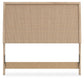 Cielden Full Upholstered Panel Bed with Dresser and 2 Nightstands Signature Design by Ashley®