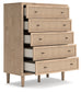 Cielden Queen Panel Headboard with Mirrored Dresser, Chest and 2 Nightstands Signature Design by Ashley®