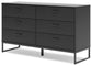 Socalle Queen Platform Bed with Dresser, Chest and 2 Nightstands Signature Design by Ashley®