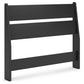 Socalle Twin Panel Headboard with Dresser and 2 Nightstands Signature Design by Ashley®