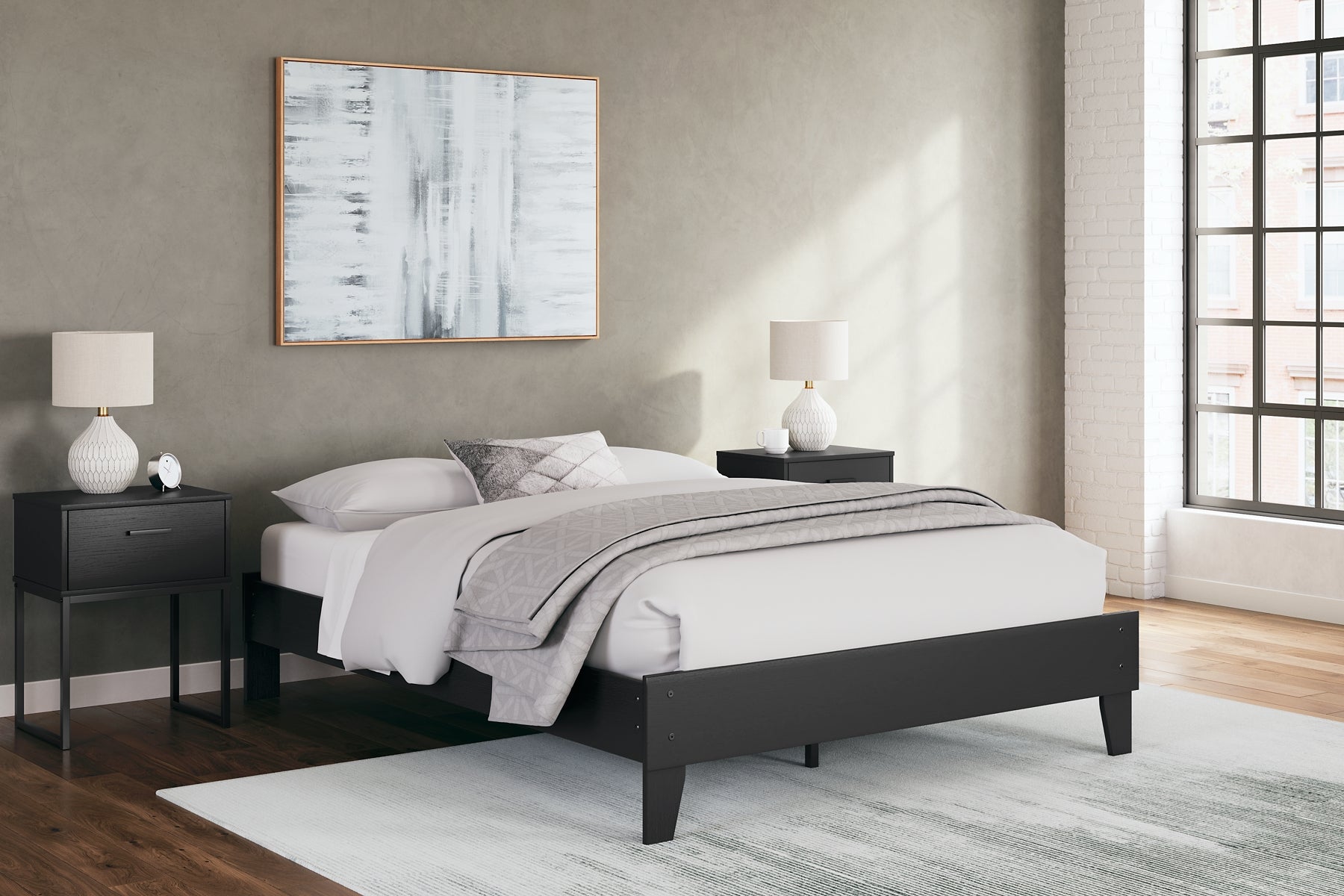 Socalle Queen Platform Bed with Dresser, Chest and 2 Nightstands Signature Design by Ashley®