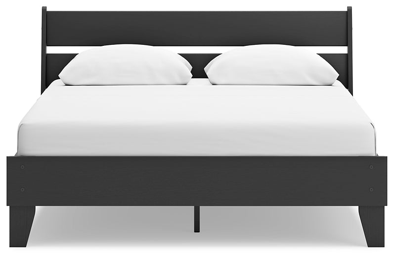 Socalle Queen Panel Platform Bed with Dresser and Nightstand Signature Design by Ashley®