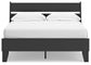 Socalle Full Panel Platform Bed with Dresser and Nightstand Signature Design by Ashley®