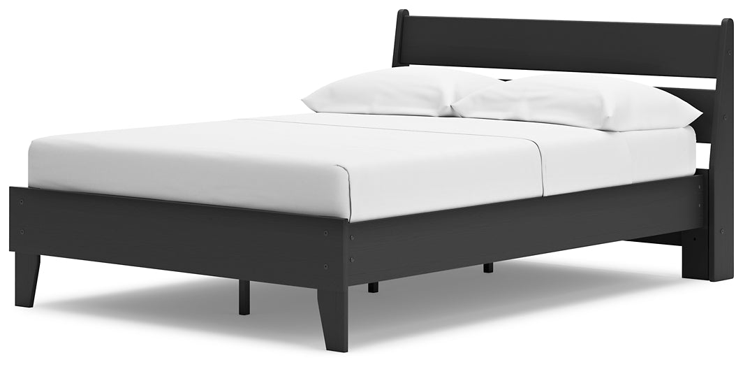 Socalle Full Panel Platform Bed with Dresser and Nightstand Signature Design by Ashley®