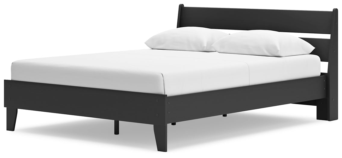 Socalle Queen Panel Platform Bed with Dresser and Nightstand Signature Design by Ashley®