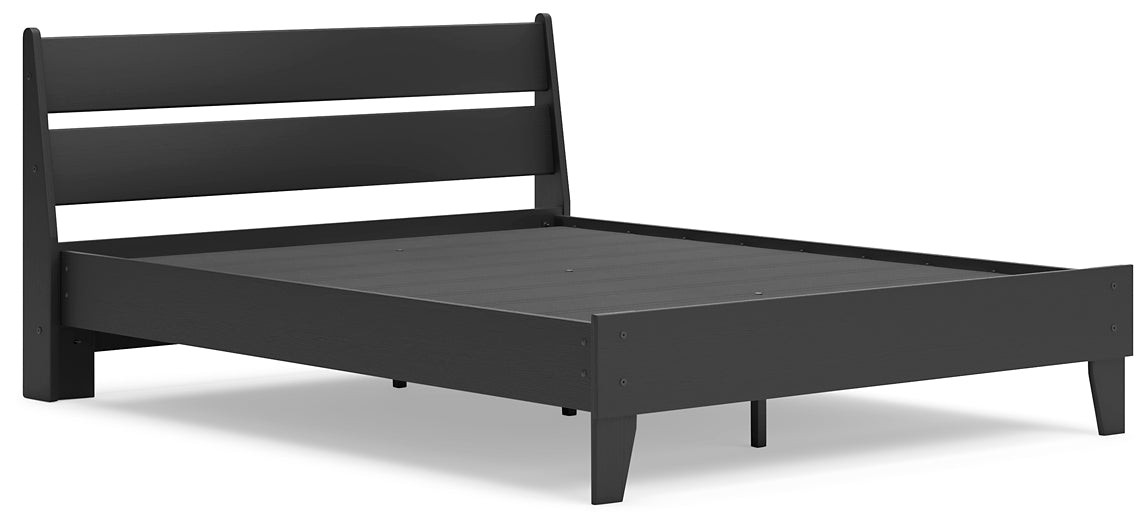 Socalle Queen Panel Platform Bed with Dresser Signature Design by Ashley®