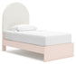 Wistenpine Twin Upholstered Panel Bed with Storage Signature Design by Ashley®