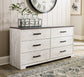 Shawburn Queen Panel Headboard with Dresser Signature Design by Ashley®