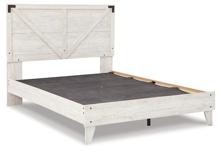 Shawburn Queen Platform Bed with Dresser Signature Design by Ashley®