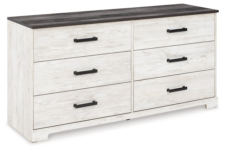 Shawburn Queen Panel Headboard with Dresser, Chest and Nightstand Signature Design by Ashley®