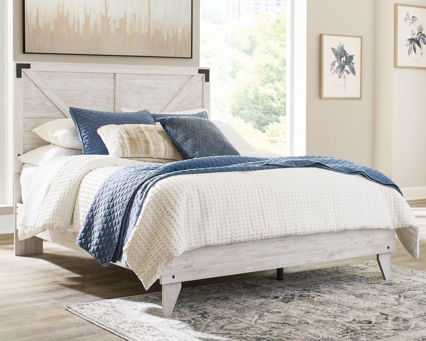 Shawburn Queen Platform Bed with Dresser and 2 Nightstands Signature Design by Ashley®