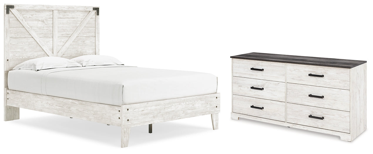 Shawburn Full Platform Bed with Dresser Signature Design by Ashley®