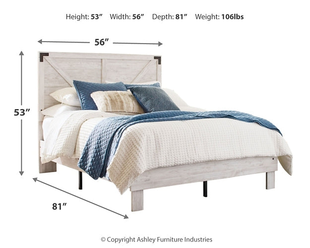 Shawburn Full Platform Bed with Dresser Signature Design by Ashley®