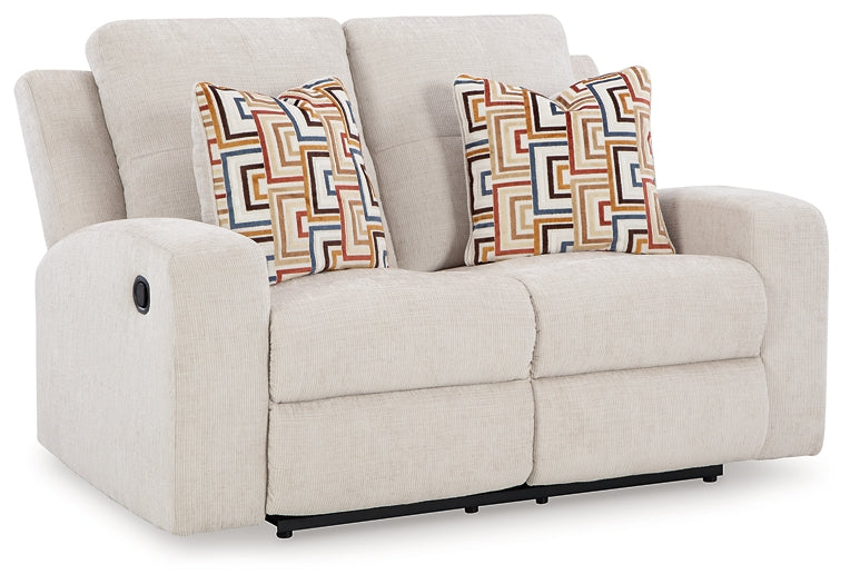 Danum Reclining Loveseat Signature Design by Ashley®