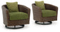 Horizon Hall Swivel Lounge w/ Cushion Signature Design by Ashley®