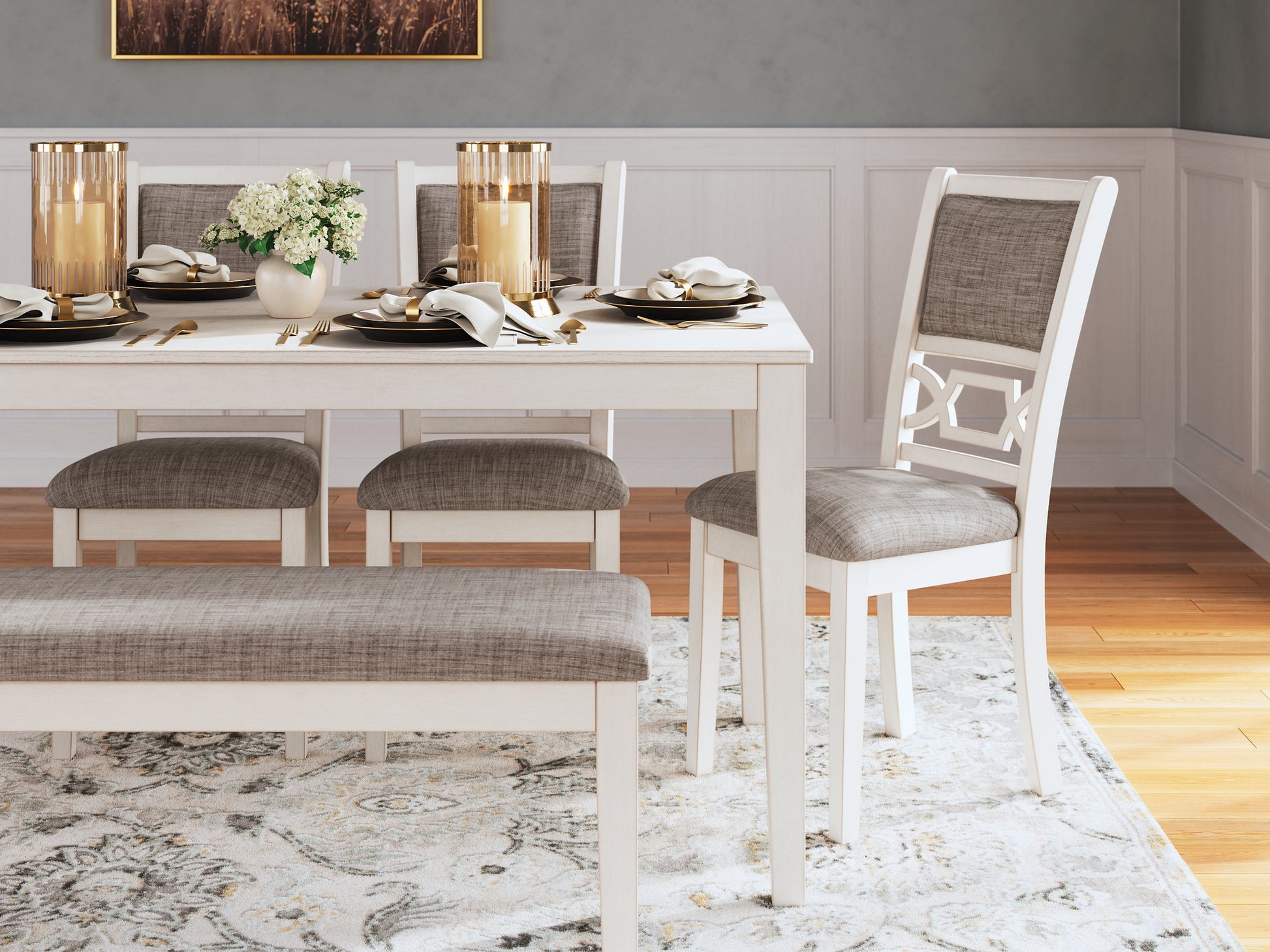 Erinberg Dining Room Table Set (6/CN) Signature Design by Ashley®