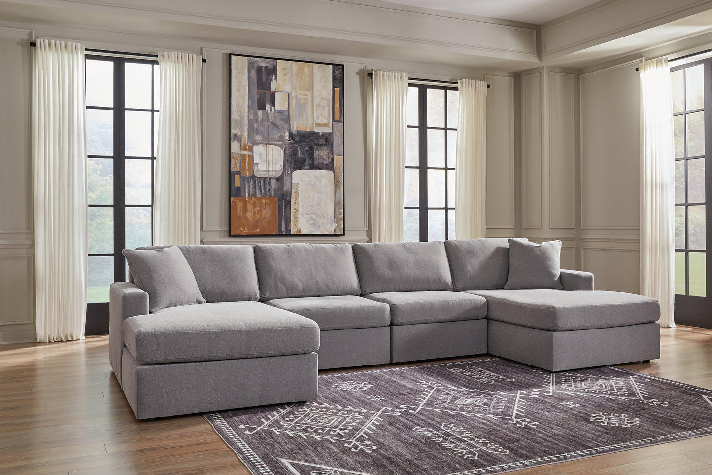 Modmax 4-Piece Double Chaise Sectional Signature Design by Ashley®