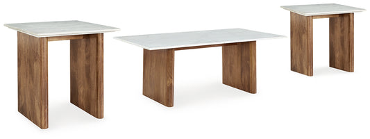 Isanti Coffee Table with 2 End Tables Signature Design by Ashley®