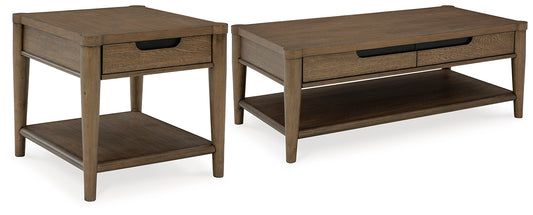 Roanhowe Coffee Table with 1 End Table Signature Design by Ashley®