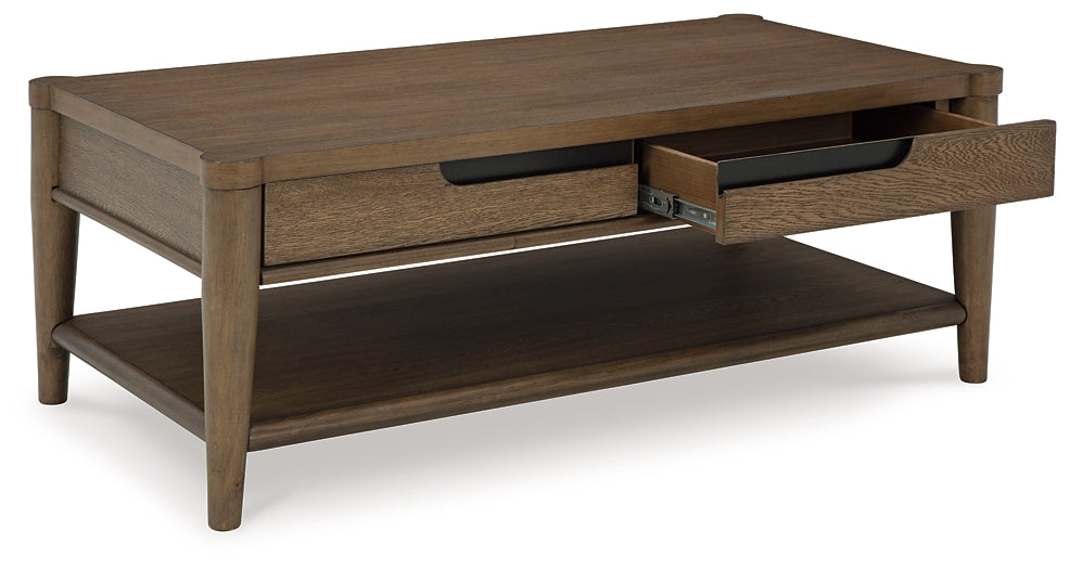 Roanhowe Coffee Table with 1 End Table Signature Design by Ashley®