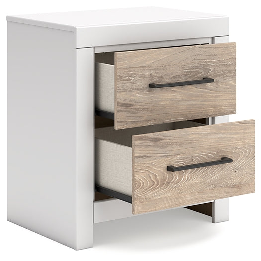 Charbitt Twin Panel Bed with Nightstand Signature Design by Ashley®