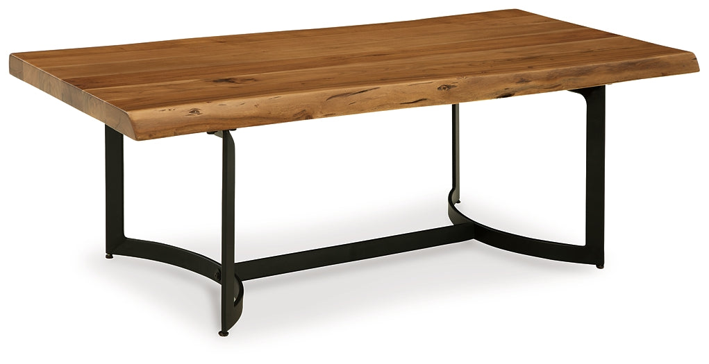 Fortmaine Coffee Table with 2 End Tables Signature Design by Ashley®