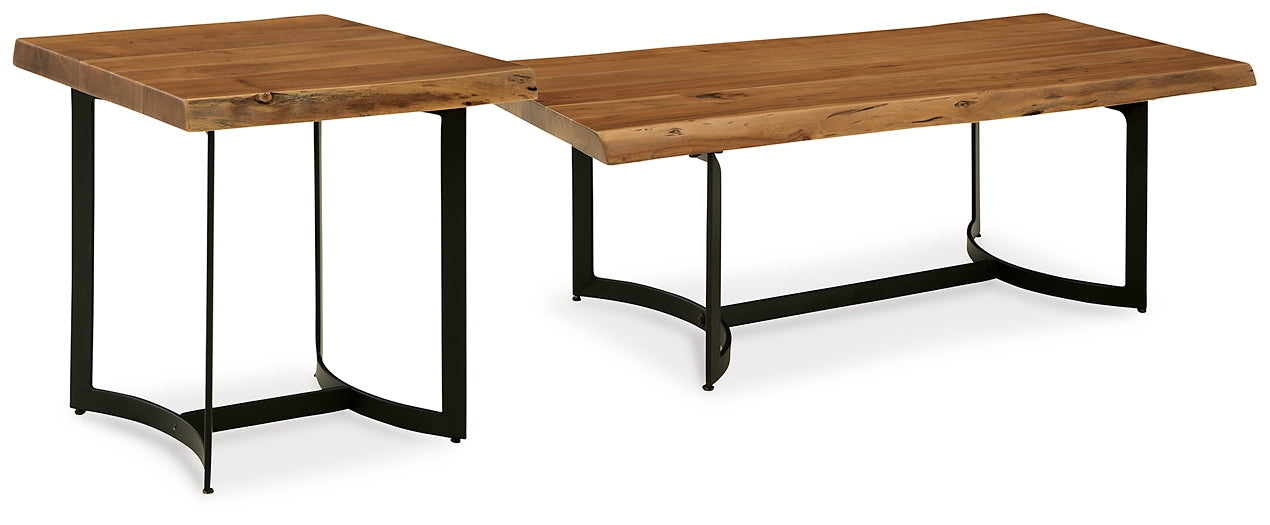 Fortmaine Coffee Table with 1 End Table Signature Design by Ashley®