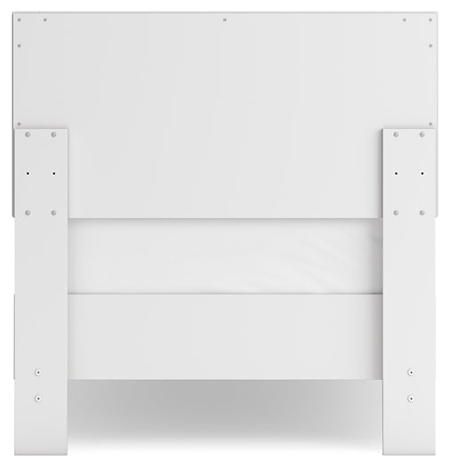 Hallityn Twin Panel Headboard with Dresser and Nightstand Signature Design by Ashley®