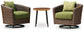 Horizon Hall 2 Lounge Chairs with End Table Signature Design by Ashley®