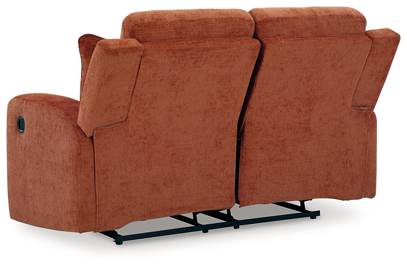 Danum Reclining Loveseat Signature Design by Ashley®