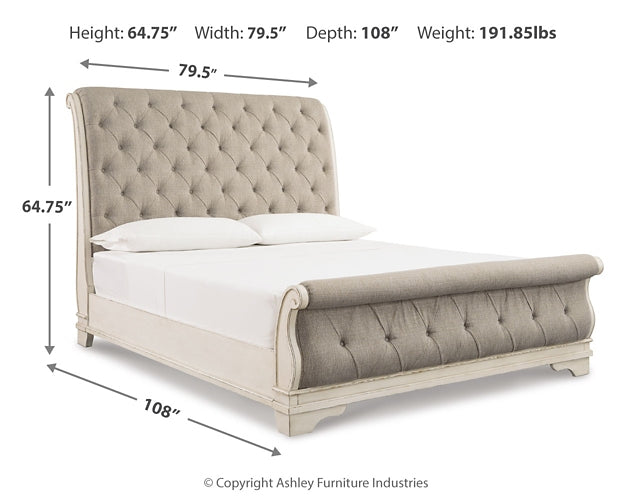 Realyn  Sleigh Bed Signature Design by Ashley®