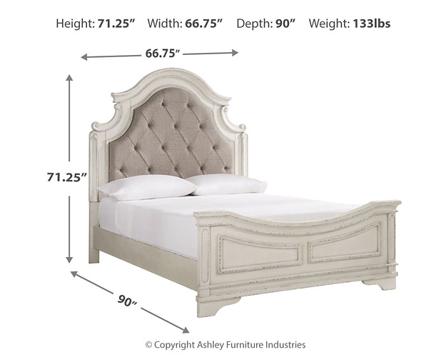 Realyn  Upholstered Panel Bed Signature Design by Ashley®