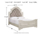 Realyn  Upholstered Panel Bed Signature Design by Ashley®