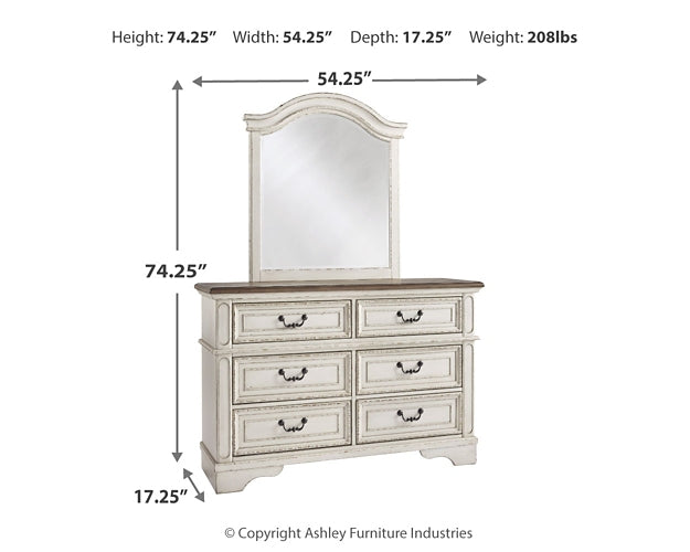 Realyn Dresser and Mirror Signature Design by Ashley®