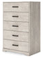 Shawburn Five Drawer Chest Signature Design by Ashley®