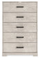 Shawburn Five Drawer Chest Signature Design by Ashley®